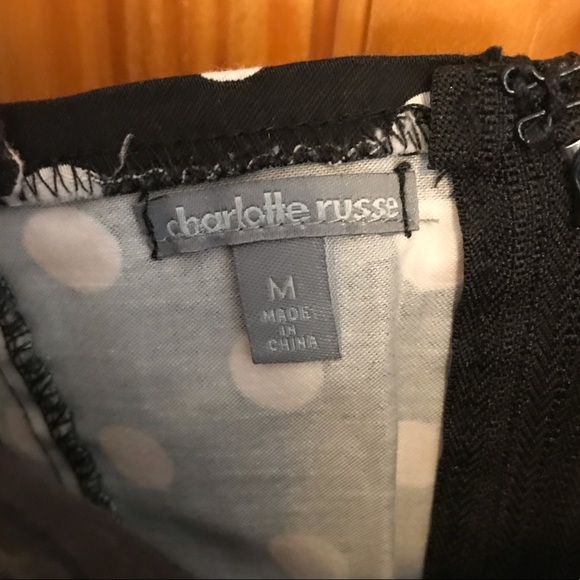 Polka Dot Bustier Top - Picture 3 of 3